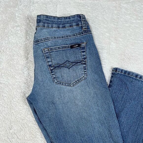 Vintage Y2K Angels Women’s Flare Low Rise Jeans - Picture 2 of 8